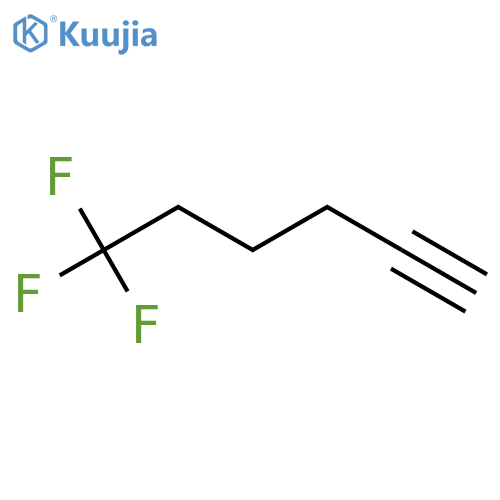 6,6,6-trifluorohex-1-yne structure