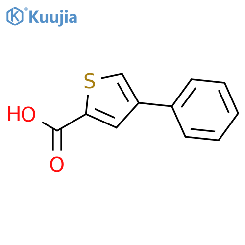 4-Phenylthiophene-2-carboxylic acid structure