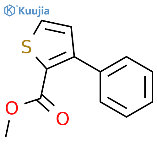 3-Phenylthiophene-2-carboxylic Acid Methyl Ester structure