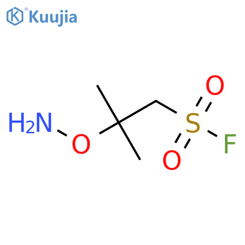 2-(Aminooxy)-2-methylpropane-1-sulfonyl fluoride structure