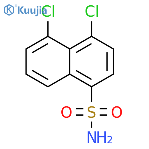 1-Naphthalenesulfonamide, 4,5-dichloro- structure