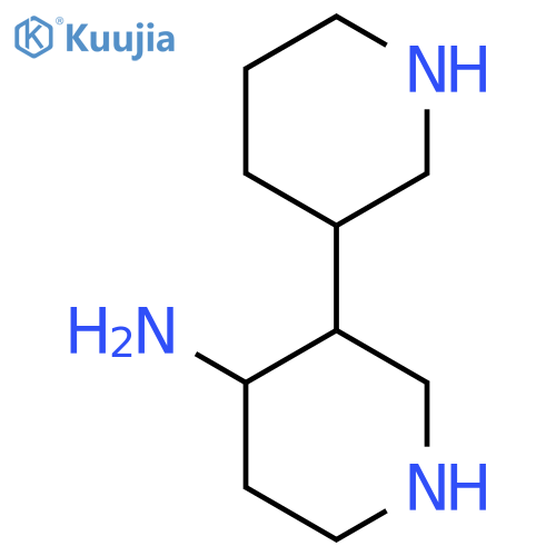 3-(piperidin-3-yl)piperidin-4-amine structure