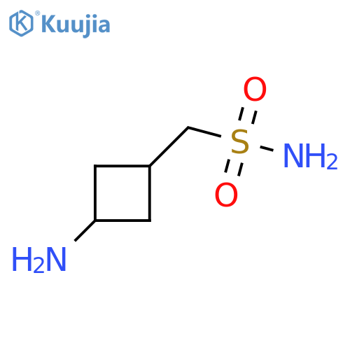 (3-Aminocyclobutyl)methanesulfonamide structure