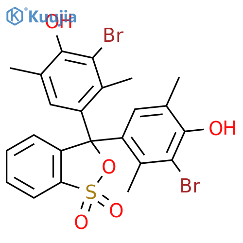 Bromoxylenol blue structure