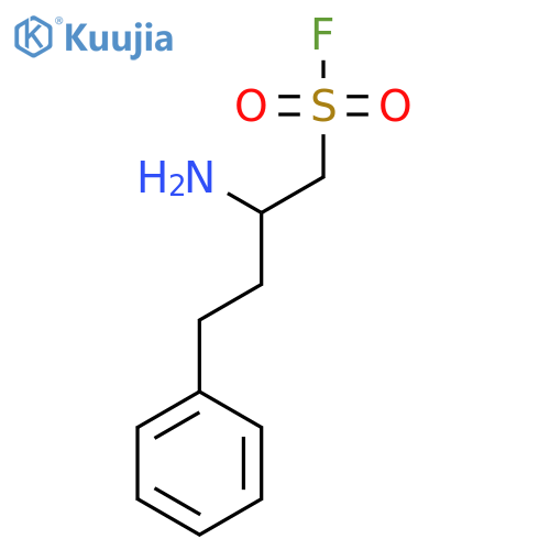 2-amino-4-phenylbutane-1-sulfonyl fluoride structure