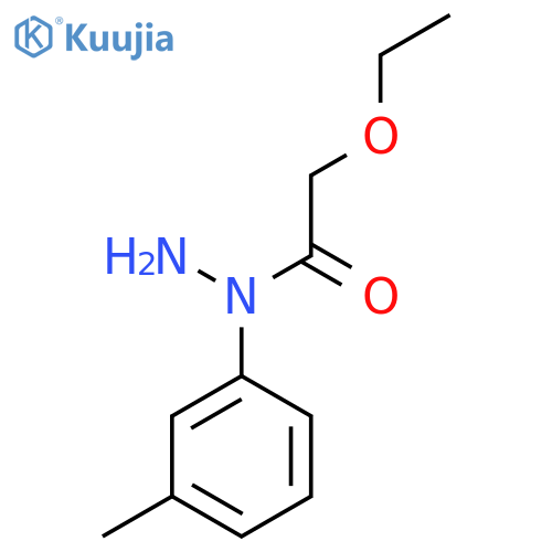 2-ethoxy-N-(3-methylphenyl)acetohydrazide structure