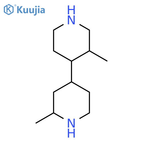 2-methyl-4-(3-methylpiperidin-4-yl)piperidine structure