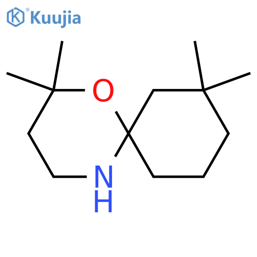 2,2,8,8-tetramethyl-1-oxa-5-azaspiro5.5undecane structure