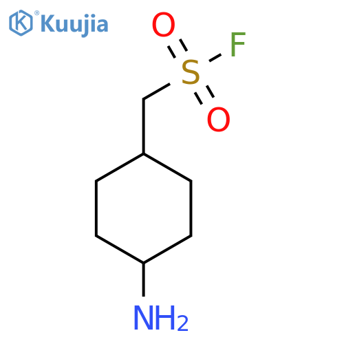 (4-aminocyclohexyl)methanesulfonyl fluoride structure