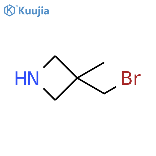 Azetidine, 3-(bromomethyl)-3-methyl- structure