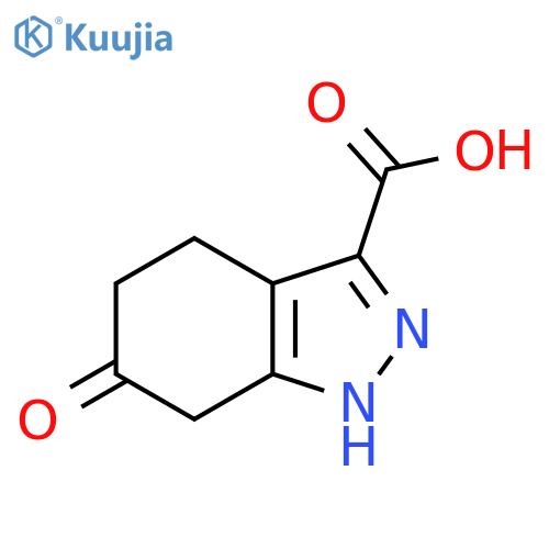 1H-Indazole-3-carboxylic acid, 4,5,6,7-tetrahydro-6-oxo- structure