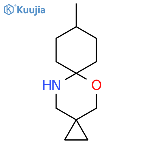 9-methyl-5-oxa-12-azadispiro2.2.5^{6}.2^{3}tridecane structure