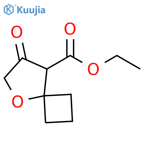 ethyl 7-oxo-5-oxaspiro[3.4]octane-8-carboxylate structure
