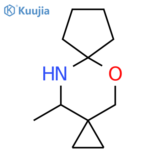 12-methyl-5-oxa-11-azadispiro2.2.4^{6}.2^{3}dodecane structure
