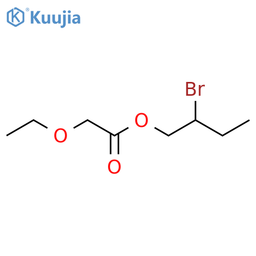 2-bromobutyl 2-ethoxyacetate structure