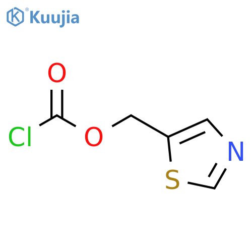 (1,3-thiazol-5-yl)methyl chloroformate structure