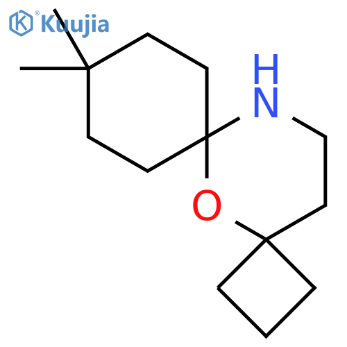 9,9-dimethyl-5-oxa-12-azadispiro3.1.5^{6}.3^{4}tetradecane structure