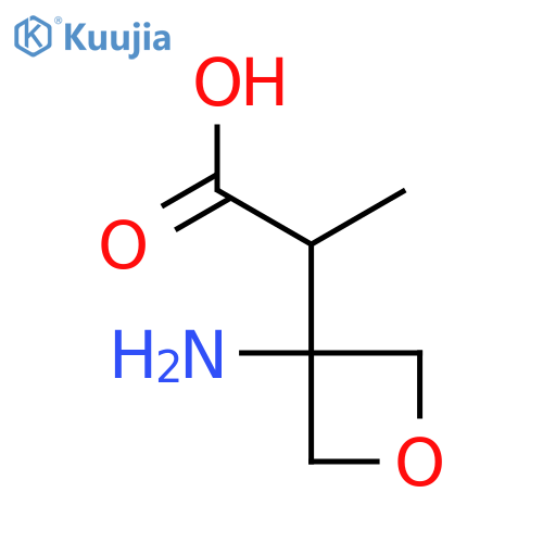 2-(3-aminooxetan-3-yl)propanoic acid structure