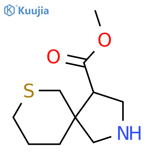 methyl 7-thia-2-azaspiro4.5decane-4-carboxylate structure