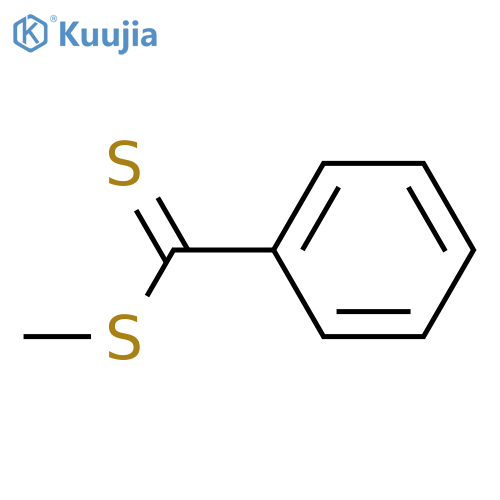 (methylsulfanyl)(phenyl)methanethione structure