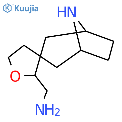 {8-azaspirobicyclo3.2.1octane-3,3'-oxolane-2'-yl}methanamine structure
