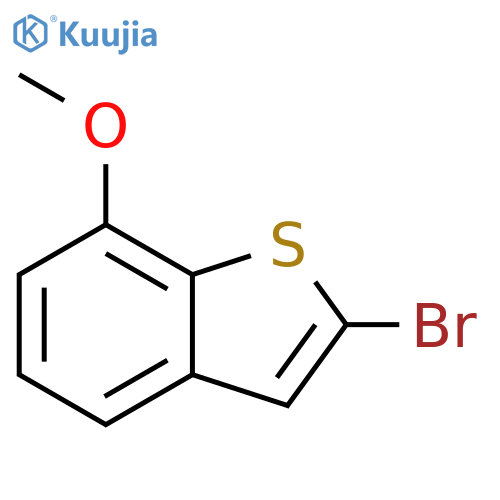 2-Bromo-\u200b7-\u200bmethoxy-benzob\u200bthiophene structure