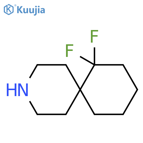 7,7-difluoro-3-azaspiro[5.5]undecane structure