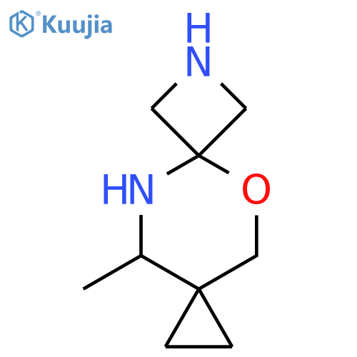 11-methyl-5-oxa-8,10-diazadispiro2.2.3^{6}.2^{3}undecane structure