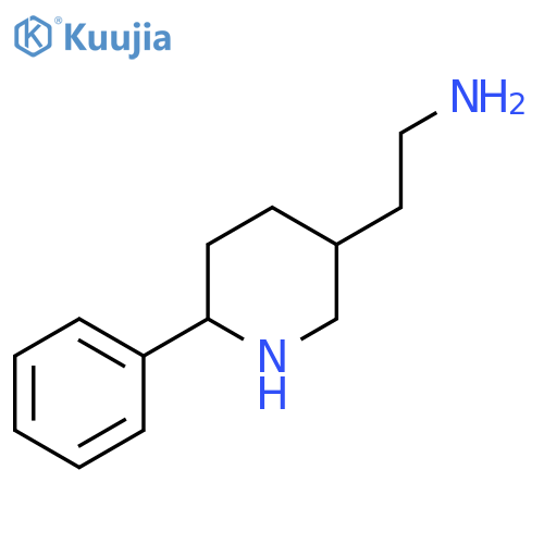 2-(6-phenylpiperidin-3-yl)ethan-1-amine structure