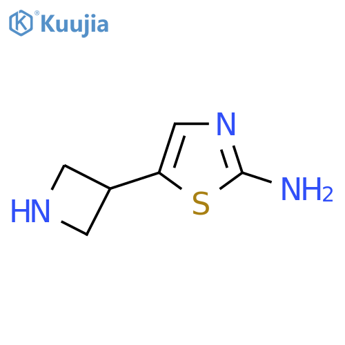 5-(Azetidin-3-yl)-1,3-thiazol-2-amine structure