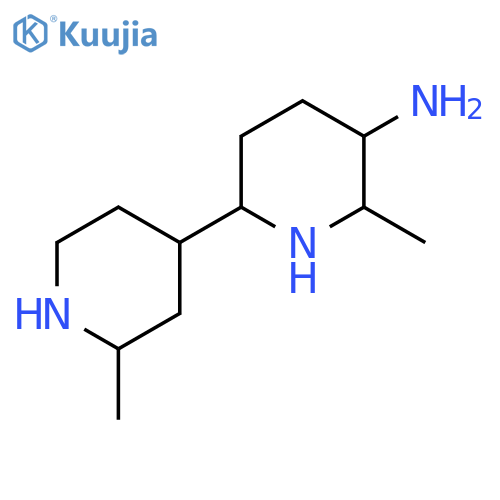 2-methyl-6-(2-methylpiperidin-4-yl)piperidin-3-amine structure