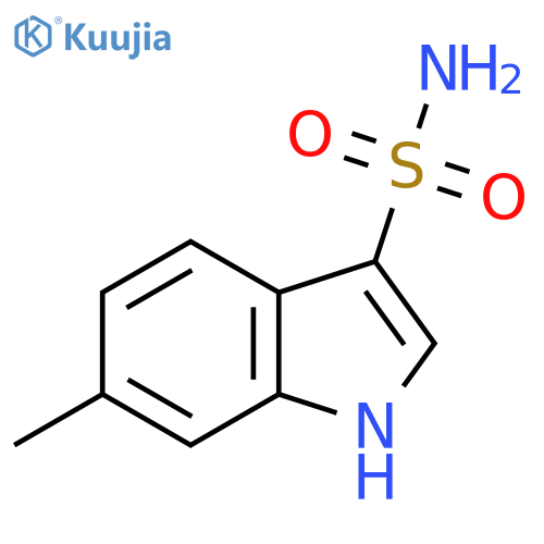 6-methyl-1H-indole-3-sulfonamide structure