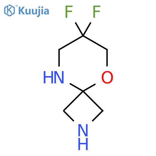 7,7-difluoro-5-oxa-2,9-diazaspiro3.5nonane structure