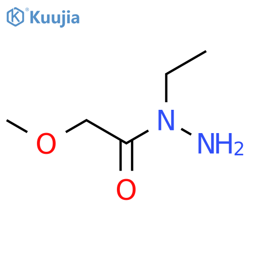 N-ethyl-2-methoxyacetohydrazide structure