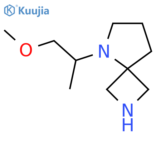 5-(1-methoxypropan-2-yl)-2,5-diazaspiro3.4octane structure
