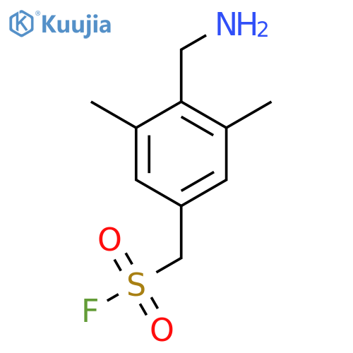 4-(aminomethyl)-3,5-dimethylphenylmethanesulfonyl fluoride structure