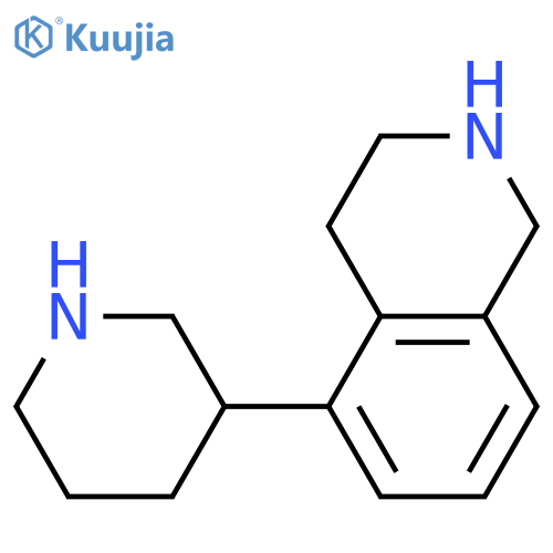5-(piperidin-3-yl)-1,2,3,4-tetrahydroisoquinoline structure