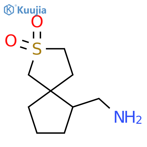 6-(aminomethyl)-2lambda6-thiaspiro4.4nonane-2,2-dione structure