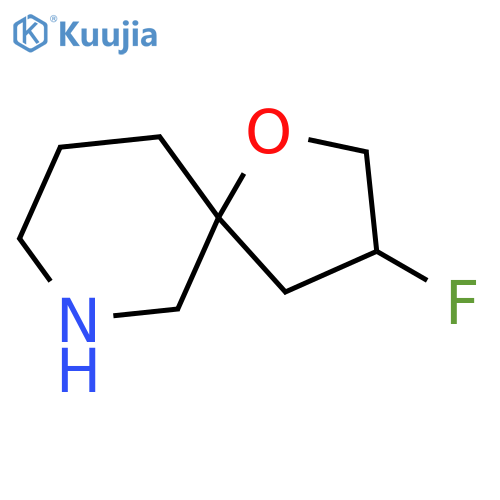 3-fluoro-1-oxa-7-azaspiro[4.5]decane structure
