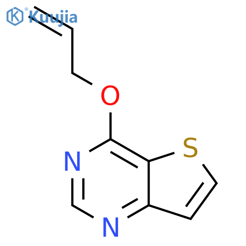 4-(prop-2-en-1-yloxy)thieno[3,2-d]pyrimidine structure