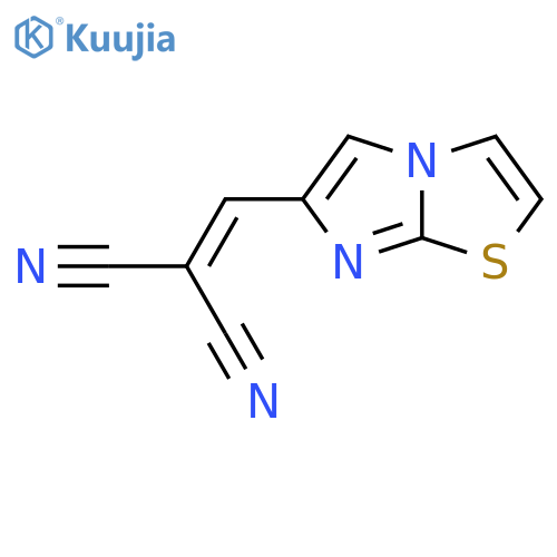 (Imidazo[2,1-b][1,3]thiazol-6-ylmethylene)malononitrile structure