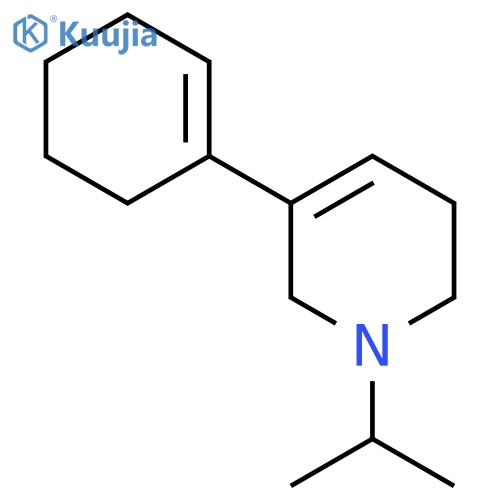 5-(cyclohex-1-en-1-yl)-1-(propan-2-yl)-1,2,3,6-tetrahydropyridine structure