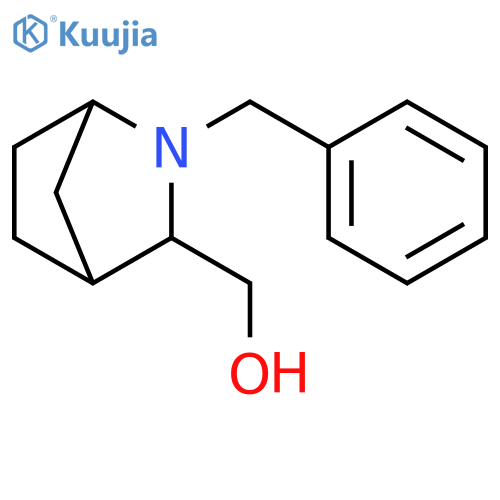 {2-benzyl-2-azabicyclo2.2.1heptan-3-yl}methanol structure
