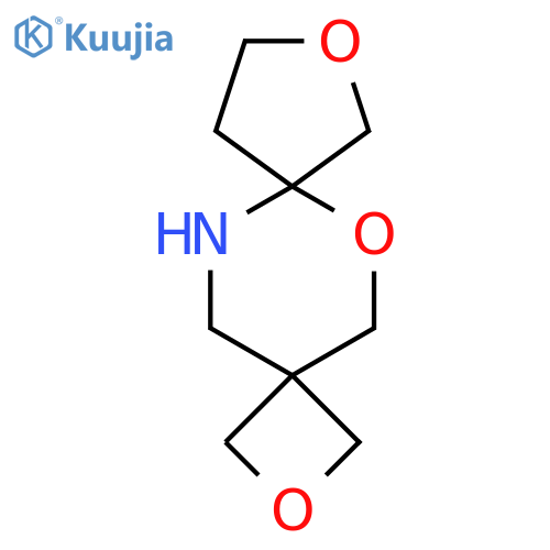 2,6,9-trioxa-12-azadispiro3.2.4^{7}.2^{4}tridecane structure
