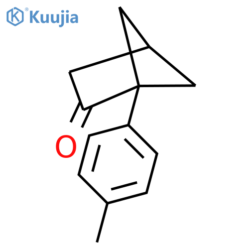 1-(4-methylphenyl)bicyclo2.1.1hexan-2-one structure
