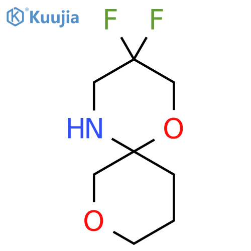3,3-difluoro-1,8-dioxa-5-azaspiro5.5undecane structure