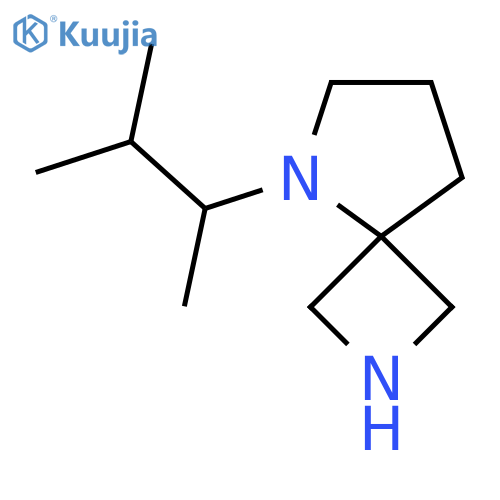 5-(3-methylbutan-2-yl)-2,5-diazaspiro3.4octane structure
