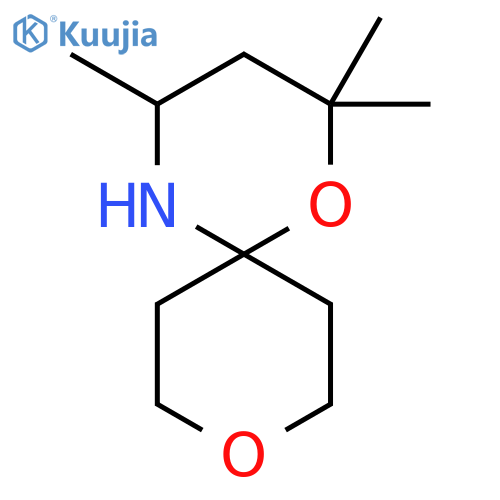 2,2,4-trimethyl-1,9-dioxa-5-azaspiro5.5undecane structure
