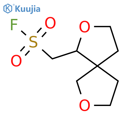 {2,7-dioxaspiro4.4nonan-1-yl}methanesulfonyl fluoride structure