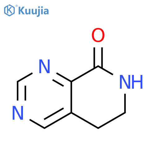 5H,6H,7H,8H-pyrido[3,4-d]pyrimidin-8-one structure